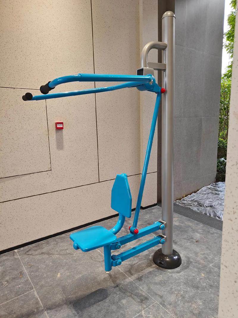 中山遠洋天著架空層小非標,搖馬蹺蹺板健身康體設施整體完工啦